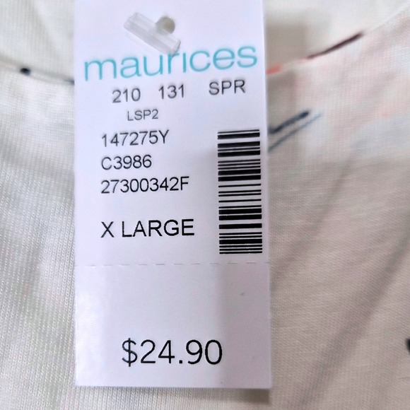 NWT‎ Maurices 24/7 Dress WomensXL SleevelessFloral CoralPink CasualComfy  Bundle - Picture 9 of 15